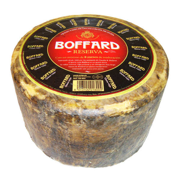 Queso Boffard Reserva - Elaborado con leche cruda peso aproximado pieza 3 kg
