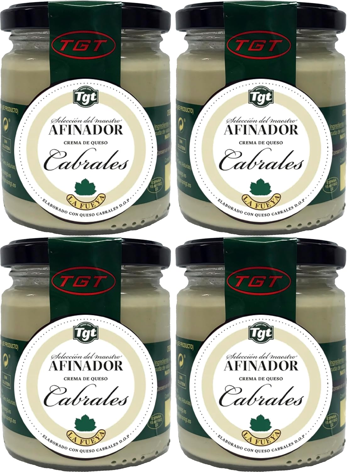 Crema de Queso Cabrales "La Fueya" (4 Botes) Selección del Maestro Afinador