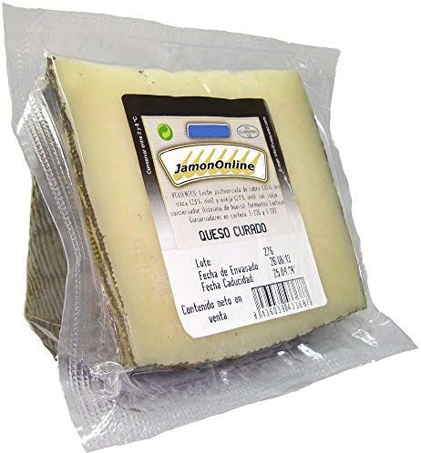 Lote Regalo. 1 Cuña Queso Curado , 1 Chorizo Salamanca, 1 Fuet Can Duran, 1 Paq. Jamón Ibérico,  Vino Cune  y Picos de Pan.
