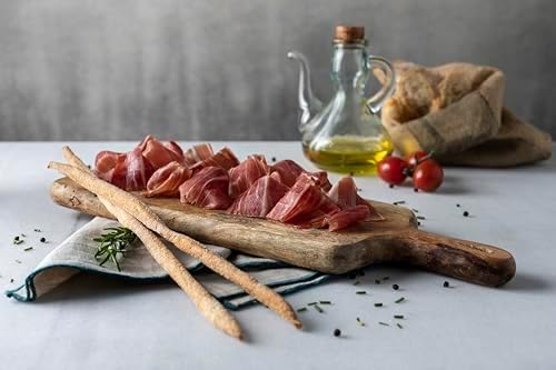 Maletín de Jamón de Cebo Ibérico Navidul (50% raza ibérica) Freshpack envasado al vacío - 10x70g, Total 700 g - Enviado por WikiMark